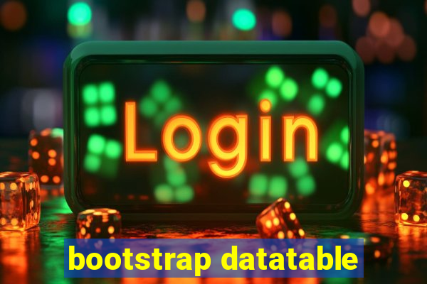 bootstrap datatable