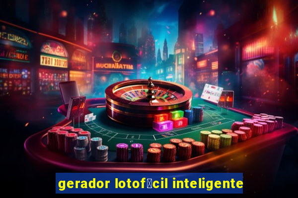 gerador lotof谩cil inteligente