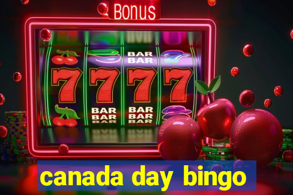 canada day bingo