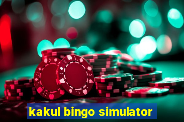 kakul bingo simulator