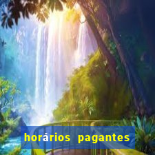 horários pagantes do tigrinho