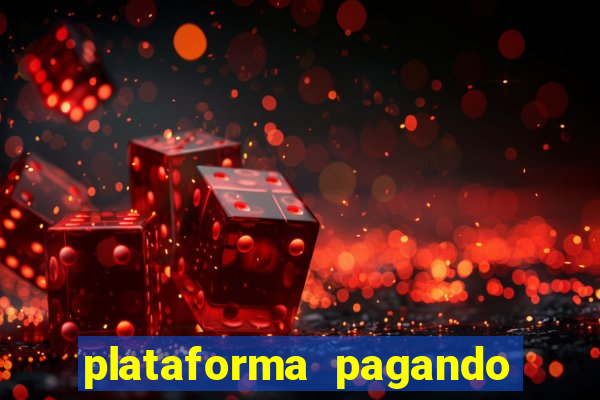 plataforma pagando muito fortune tiger