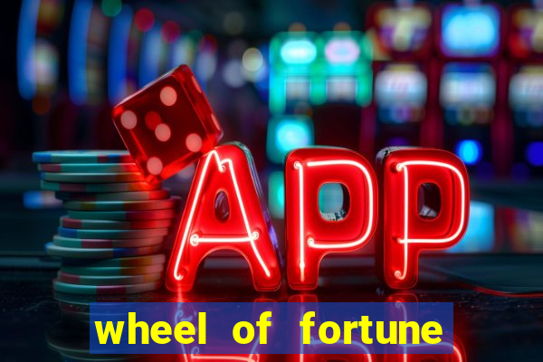 wheel of fortune slots machine