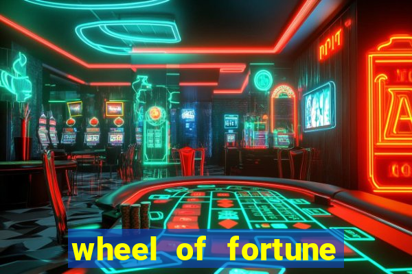 wheel of fortune slots machine