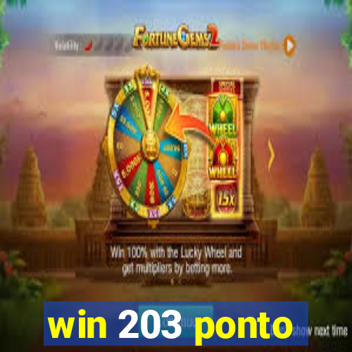 win 203 ponto