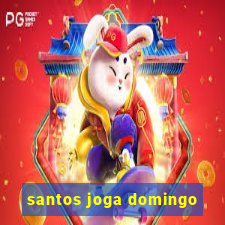 santos joga domingo