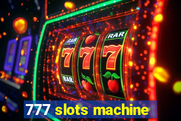 777 slots machine