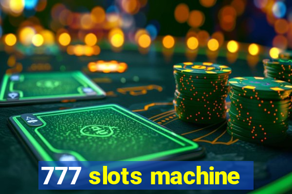 777 slots machine