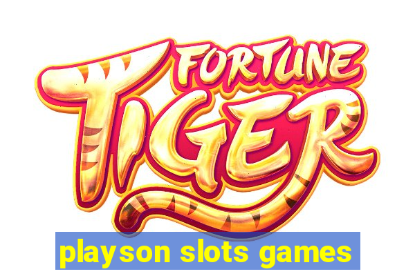 playson slots games