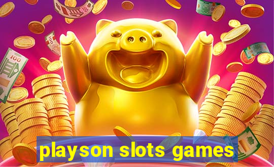 playson slots games