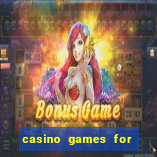 casino games for real money online