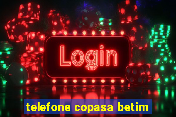 telefone copasa betim