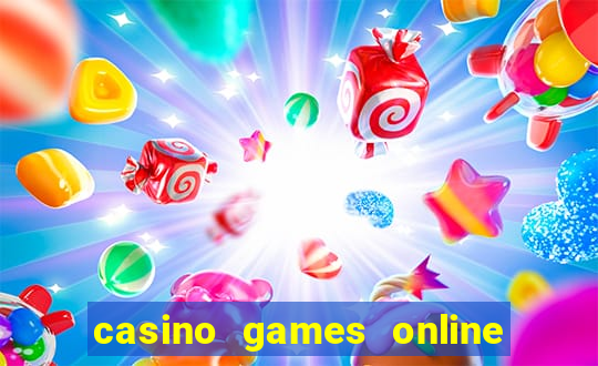 casino games online free play slot