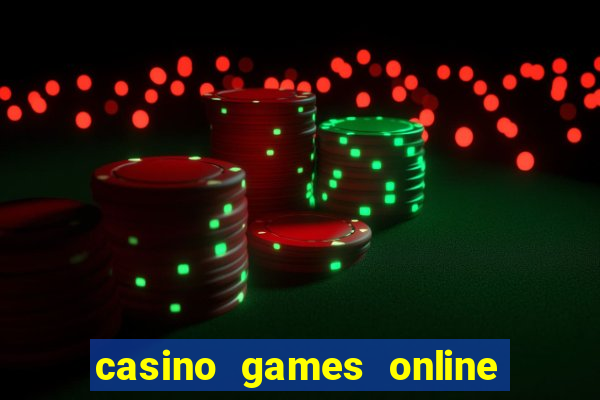 casino games online free play slot