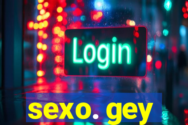 sexo. gey