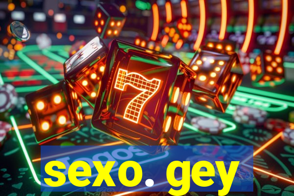 sexo. gey