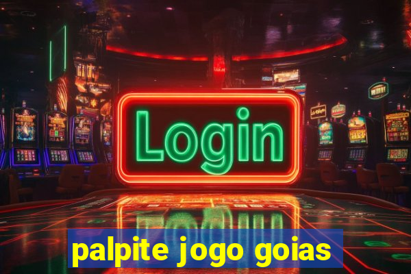 palpite jogo goias