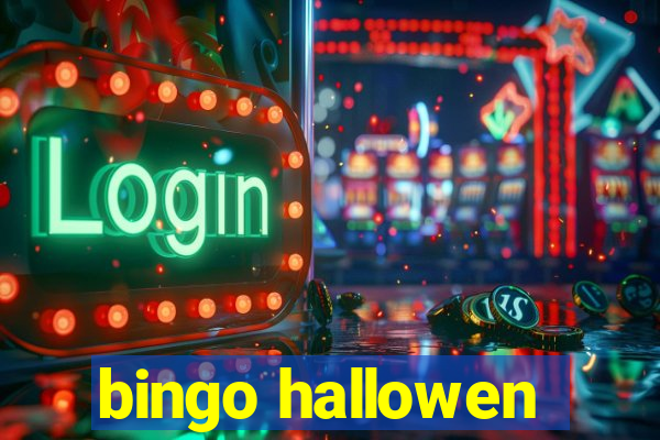 bingo hallowen