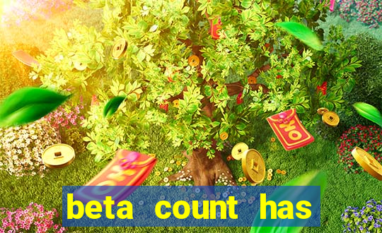 beta count has changed pt br