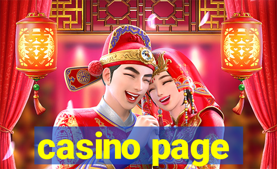 casino page