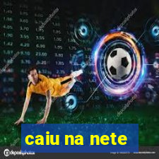 caiu na nete