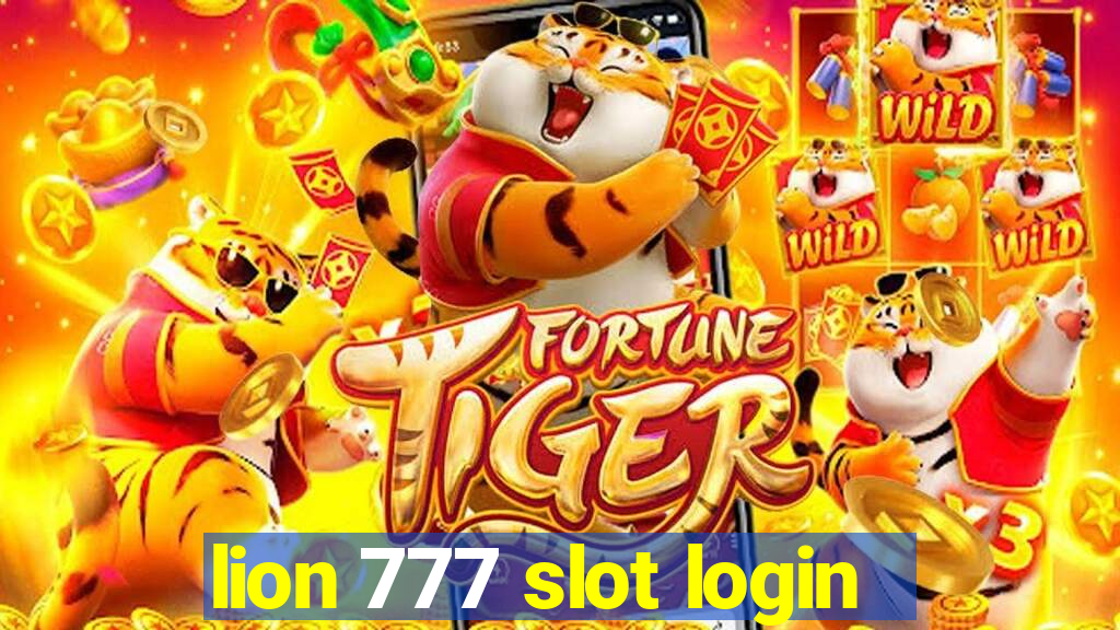 lion 777 slot login