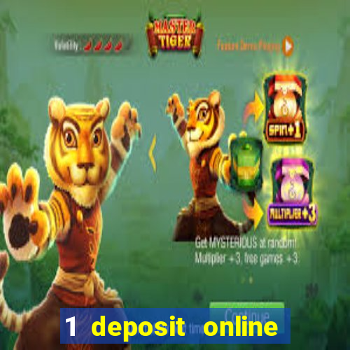 1 deposit online casino nz 2019