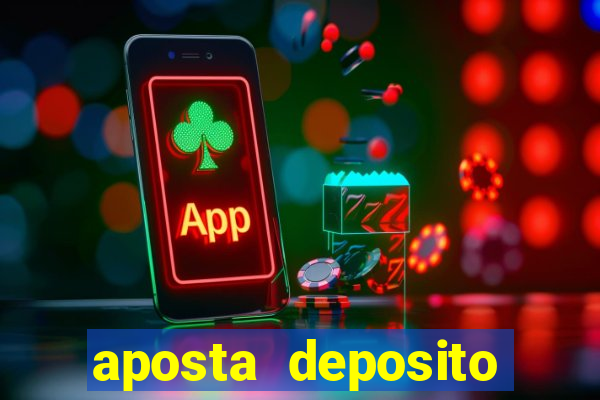 aposta deposito minimo 1 real