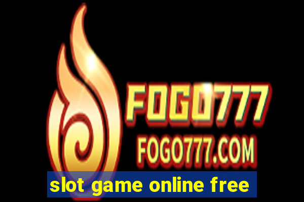 slot game online free