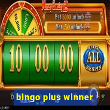 bingo plus winner