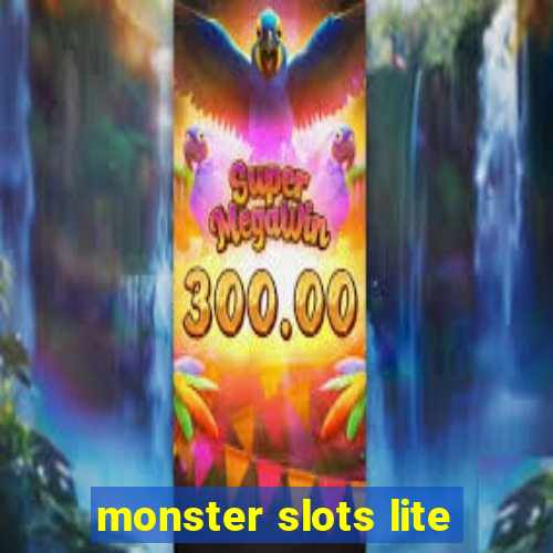 monster slots lite