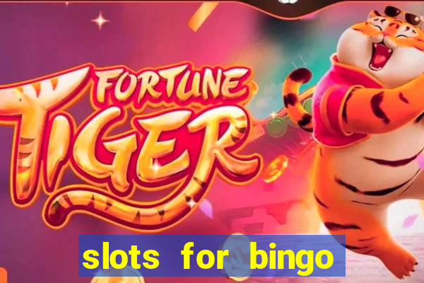 slots for bingo prova de pagamento