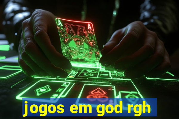 jogos em god rgh