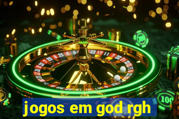 jogos em god rgh