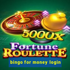 bingo for money login