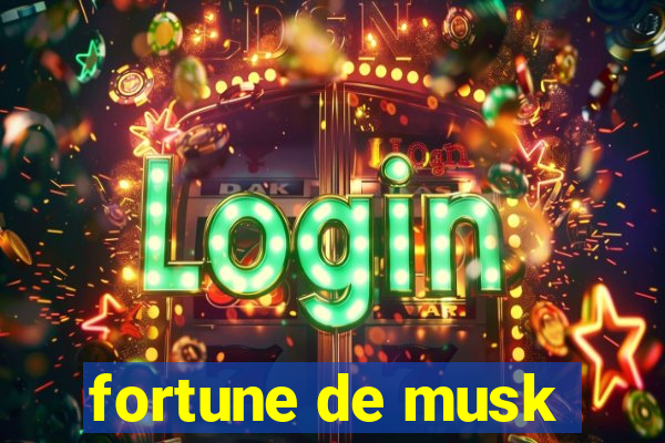 fortune de musk