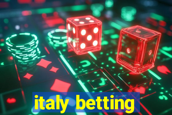 italy betting