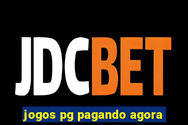 jogos pg pagando agora