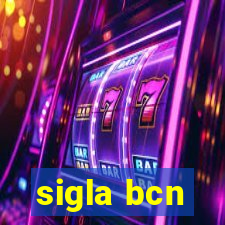 sigla bcn