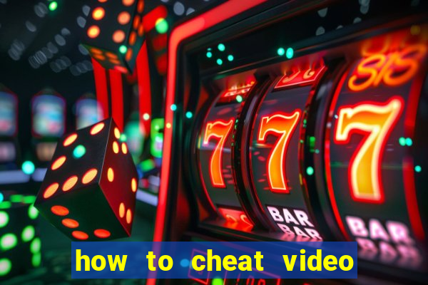 how to cheat video slot machines