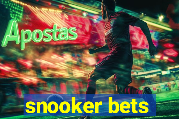 snooker bets