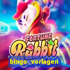 bingo vorlagen kostenlos erstellen