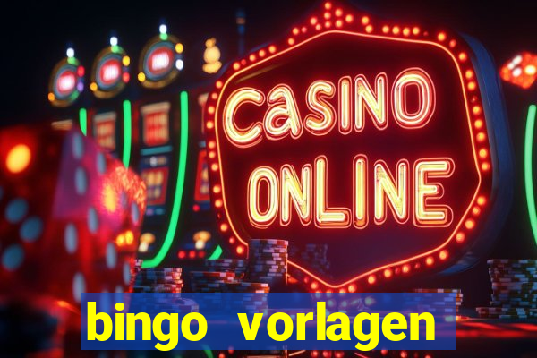 bingo vorlagen kostenlos erstellen