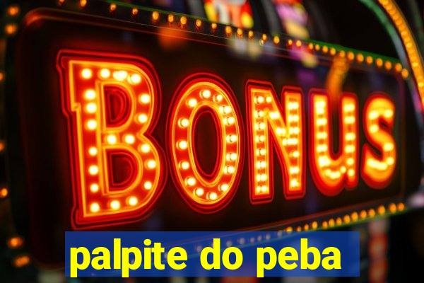 palpite do peba