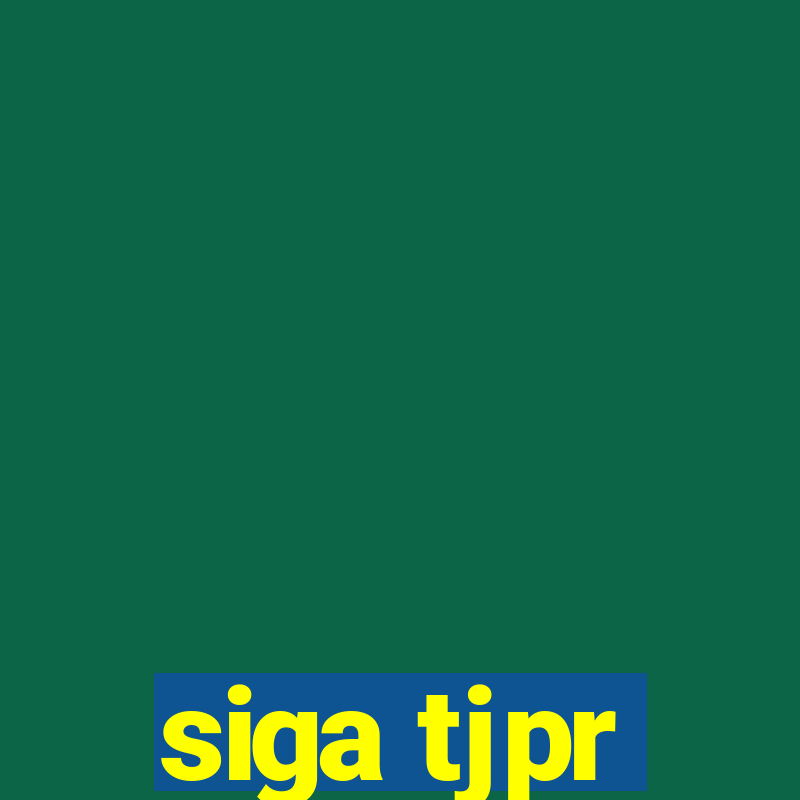 siga tjpr