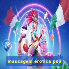 massagem erotica poa