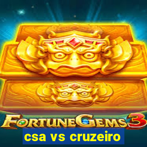 csa vs cruzeiro