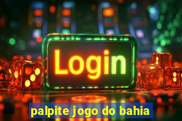 palpite jogo do bahia