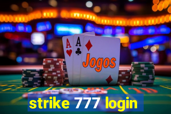 strike 777 login