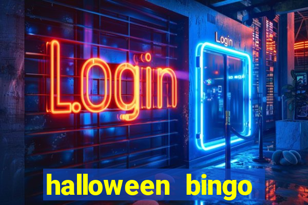 halloween bingo games for kids